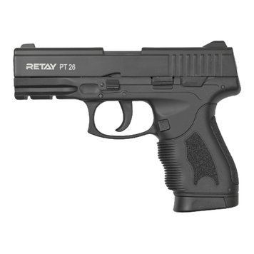 Сигнальний (холостий) пістолет Retay PT26 Black (Taurus 24/7) HOL-22 фото