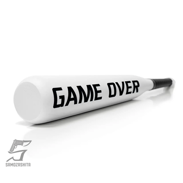 Бейсбольная бита с надписью Game over product_d1b6d2f1-20b7-f167-bec4-c06deac24400 фото