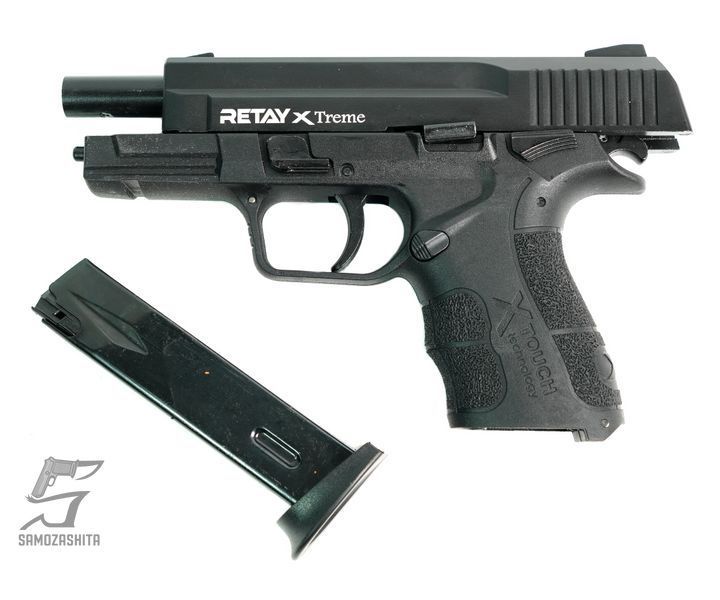 Сигнальний (холостий) пістолет Retay XTREME Black HOL-28 фото