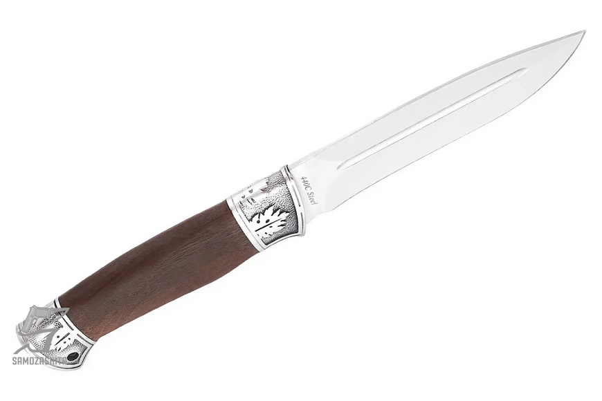Ніж мисливський Grand Way 2893 LW-N (satin finish, дерево-метал, чохол cordura) product_e7749e42-2314-b75b-8f2a-66afe4419c9e фото