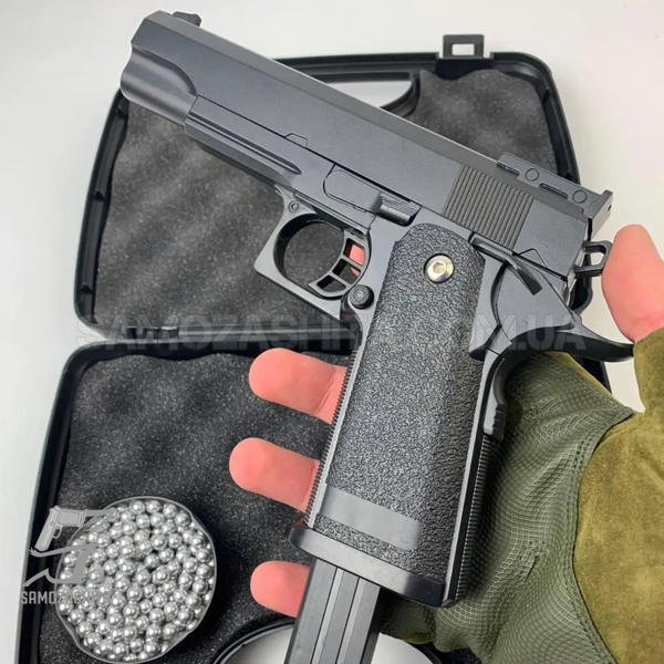 Полупневматический пистолет Colt (металлический, 6 мм, 500 г) STK-05 фото