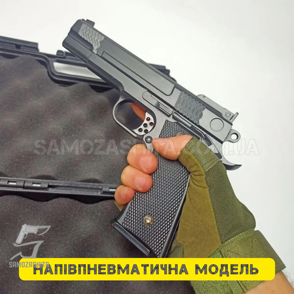 Полупневматический пистолет (6 мм, дальность 50 м) STK-06 фото