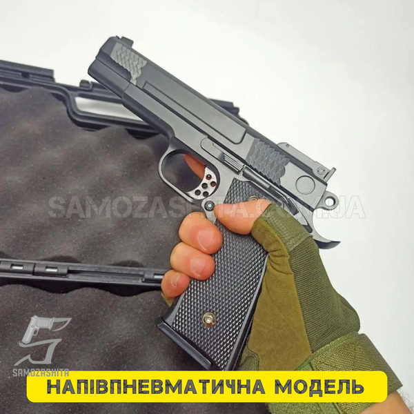 Полупневматический пистолет (6 мм, дальность 50 м) STK-06 фото
