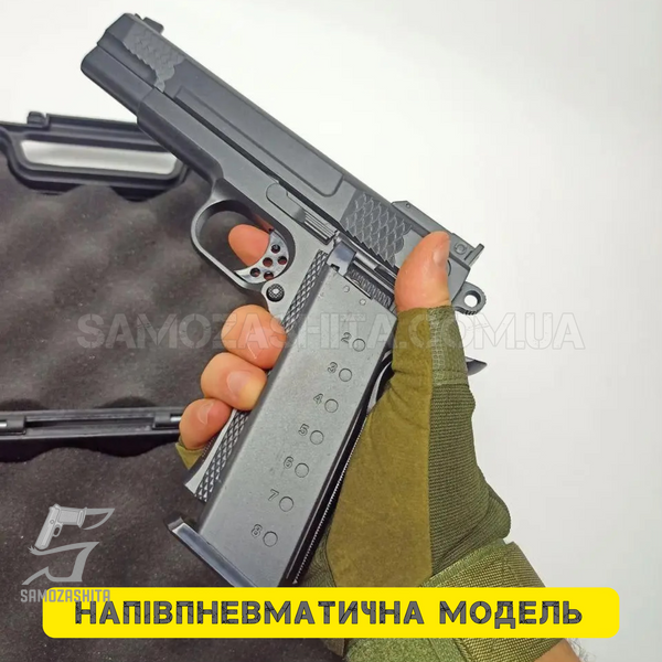 Полупневматический пистолет (6 мм, дальность 50 м) STK-06 фото
