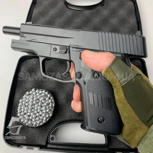 Страйкбольний P226 Чорний STK-08 фото