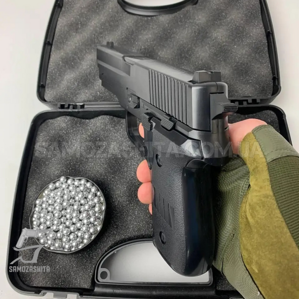 Страйкбольний P226 Чорний STK-08 фото