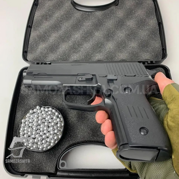 Страйкбольний P226 Чорний STK-08 фото