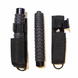 Телескопічна розкладна кийка Tactical Pro 41 см чорна TEL-08 фото 2