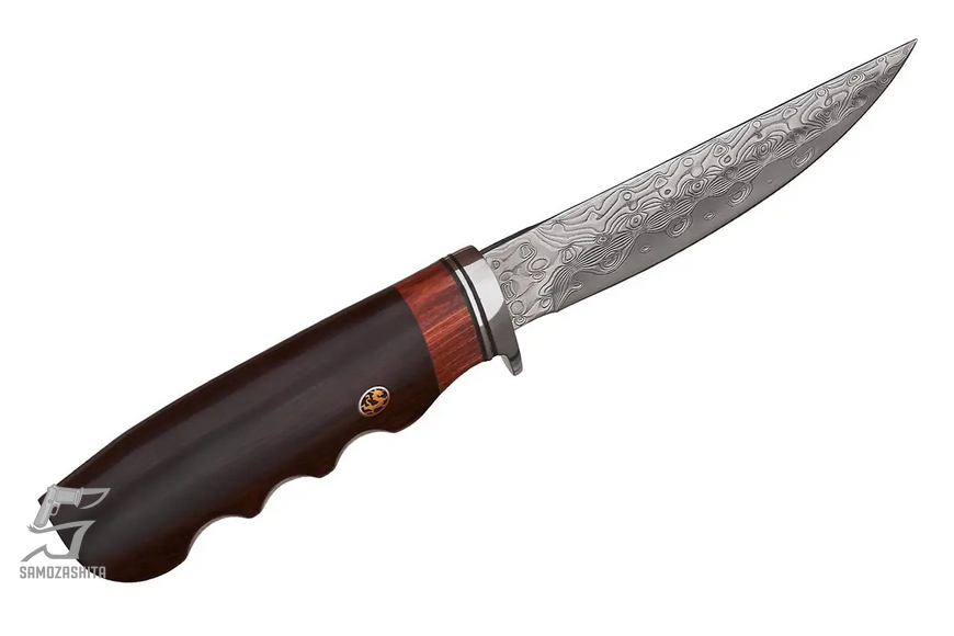 Ніж мисливський Grand Way DKY 014 (Дамаск, чохол шкіра) product_74aa7061-2d82-7c94-7f0d-6789ee91fffe фото